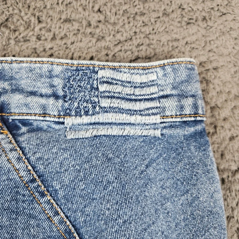 Revice Denim Jeans Women's‎ Size 25 Star Embellished Light Wash High Rise - Picture 8 of 9